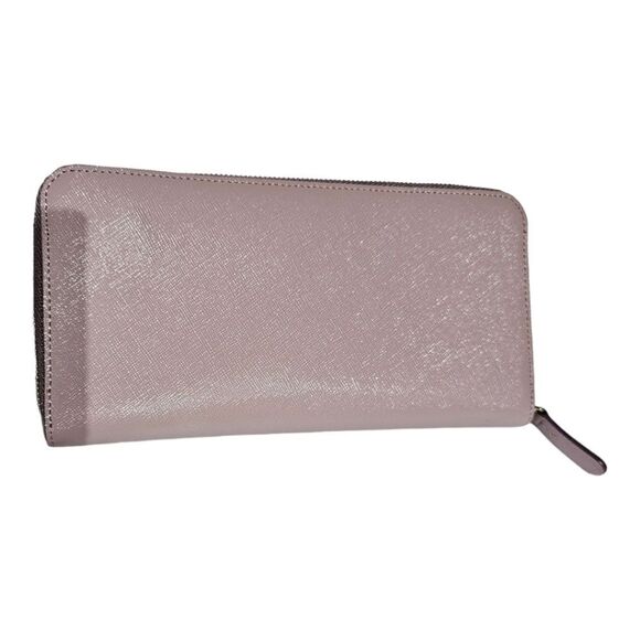 SOLD!! 14TH & UNION Slim Continental Leather Zip Around Wallet - Picture 2 of 6